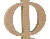 Wooden Greek Letters - Fraternity sorority - Premium Mdf Wood Letters