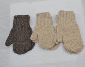 Alpaca Mittens - Children's