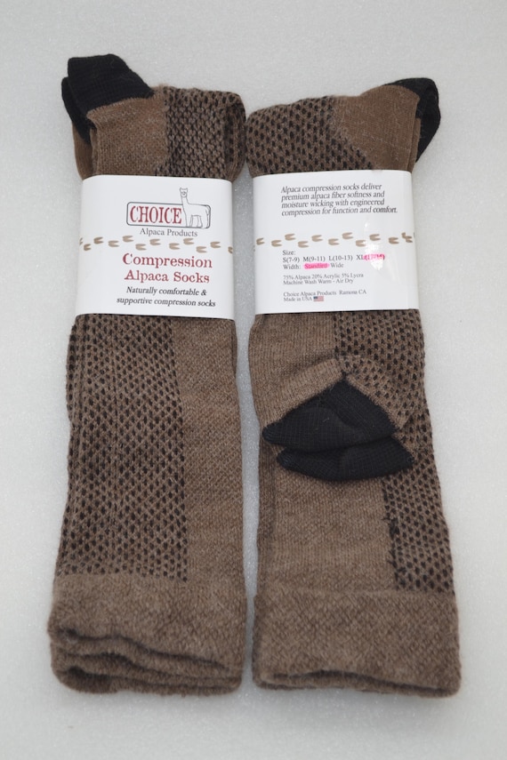 Alpaca Socks- Compression- US Made