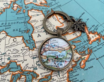 Lake Ontario keychain