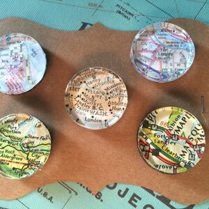 Magnetic map set of 5 image 2