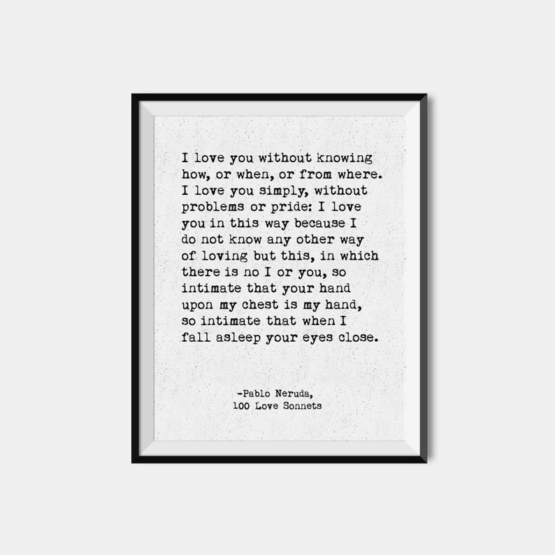 pablo neruda love poems