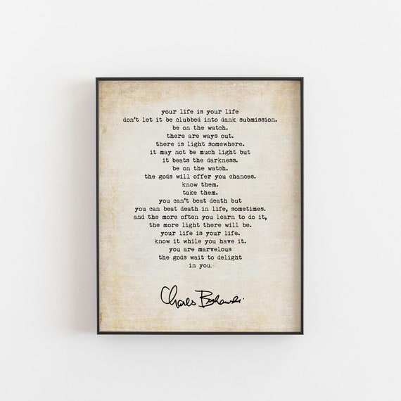 charles bukowski quotes