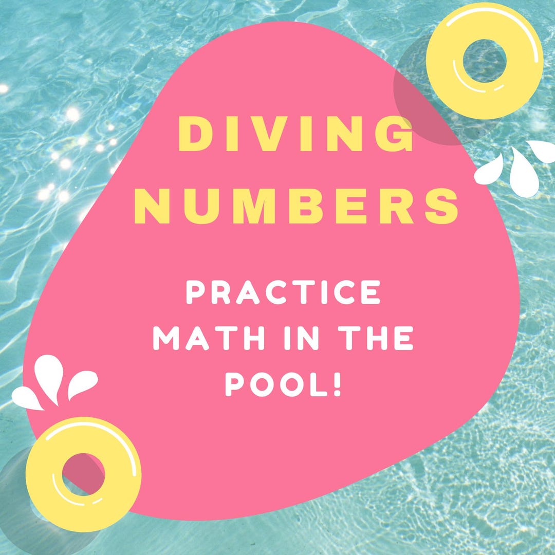 Sinkable Diving Numbers for the Swimming Pool-math and Number Learning ...