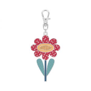 Tirador de cremallera - Flor - Lori Holt - ST-40878