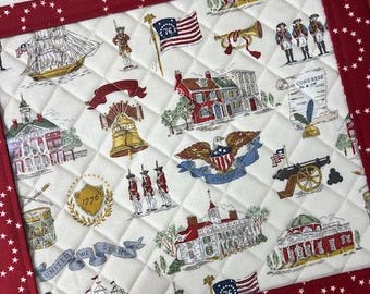 Liberty Project Bag - Vinyl Project Bag - Cross Stitch Bag - Project Bag