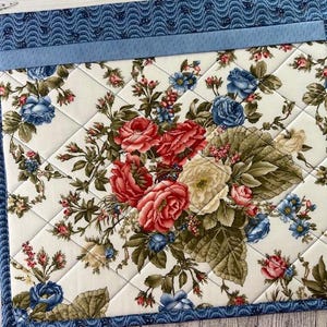 Project Bag - Cross Stitch Project Bag - Knitting Bag