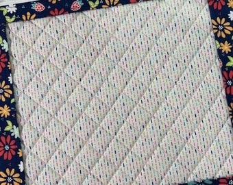 Vinyl Project Bag - Cross Stitch Project Bag - Project Bag