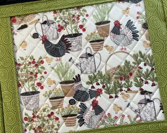 Vinyl Project Bag - Cross Stitch Project Bag - Project Bag