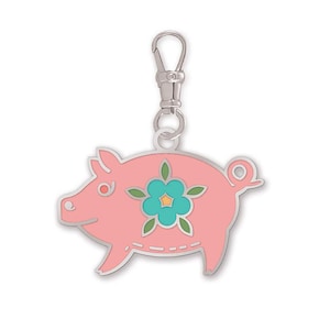 Tirador de cremallera - Piggy - Lori Holt - ST-34014