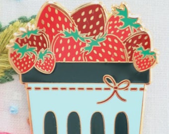 Needle Minder - Strawberry Basket - Flamingo Toes