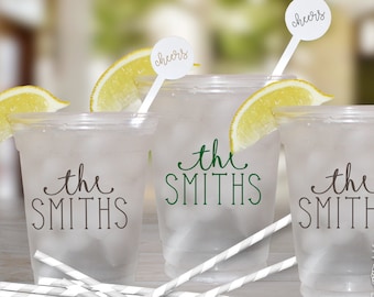 Personalized To Go Plastic Cups