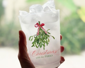 Mistletoe Holiday Party Cups