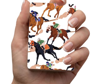Derby Racehorse Jockey Deck of Playing Cards