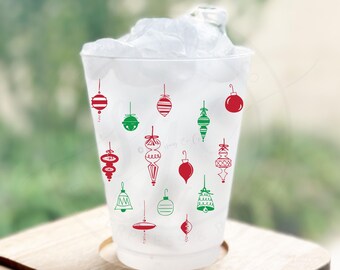 Christmas Jingle Ornament Party Cups