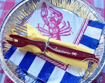Personalized Seafood Shellers: Custom Crab & Lobster Party Supplies