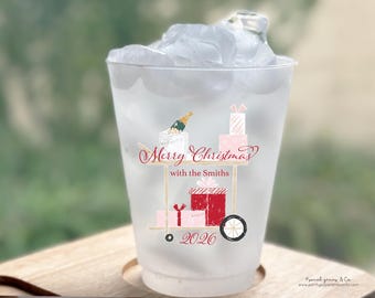 Personalized Christmas Party Cups