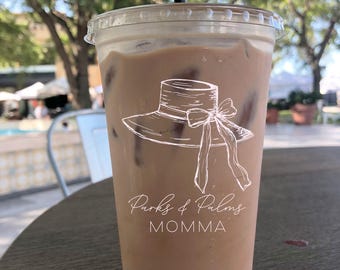 Personalized Iced Coffee To Go Cups