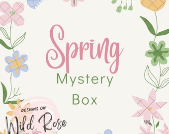 Spring Mystery Box 2 Embroidered Baby, Toddler, or Girls Clothing Items Personalized Bubble/Rompers/Dresses Grab Bag Gifts birthday