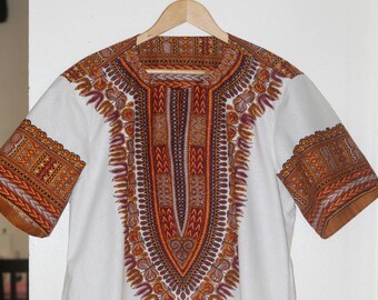 African Men's Dashiki shirt