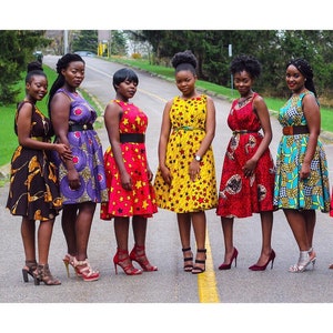 African Summer dress