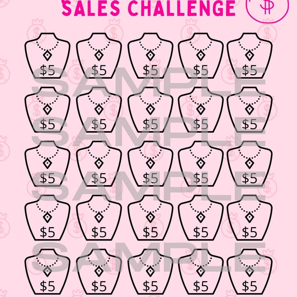 25 pcs Jewelry Sales Challenge