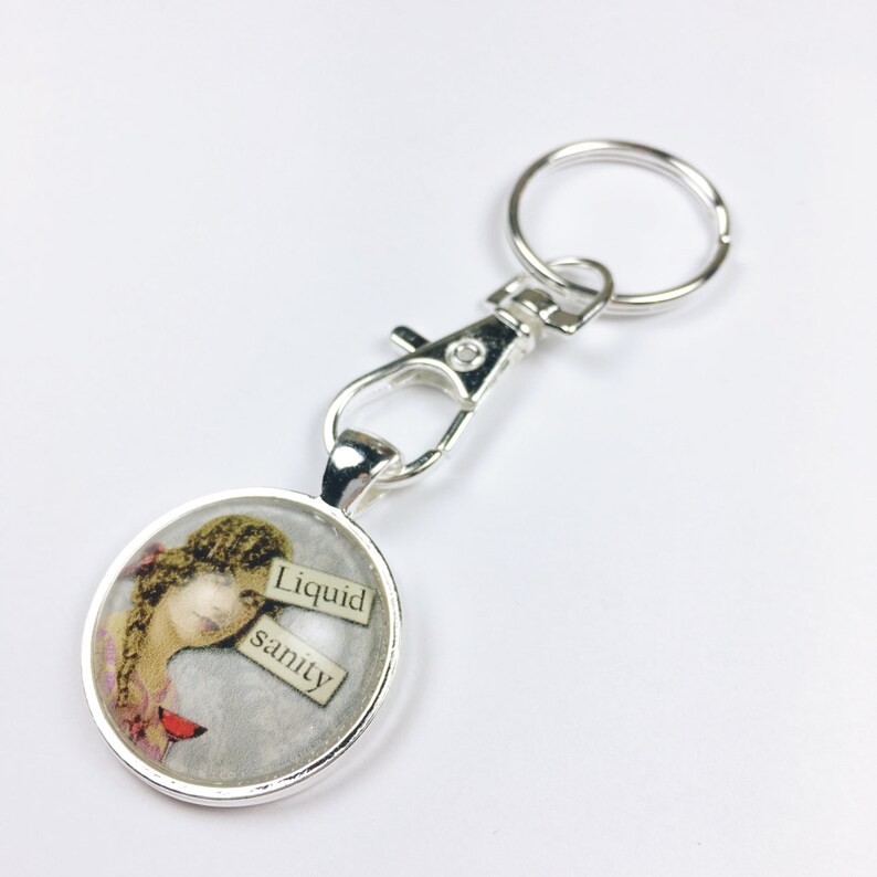Funny Keychain / Gift for Her / Keychain for Women / Etsy