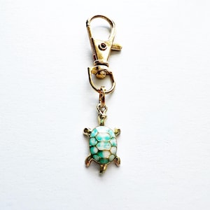 Turtle Bag Charm for Purse or Backpack / Backpack Charm / Zipper Charms