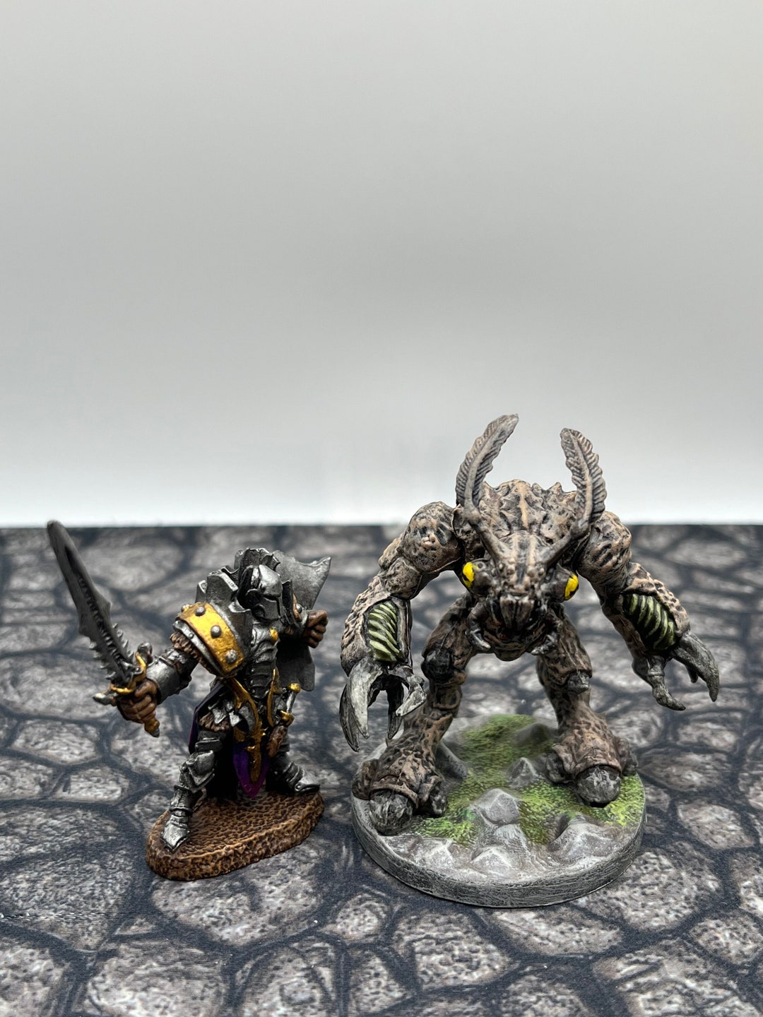 Hand Painted Burrowing Behemoth (umber Hulk) Miniature - Dnd, D&D ...