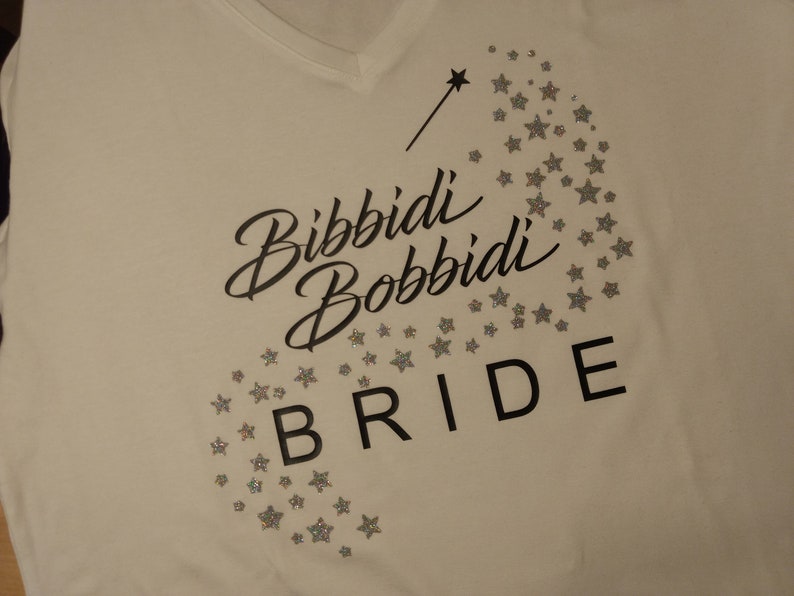 Bibbidi Bobbidi Bride SVG Party Til Midnight Wedding Shirts - Etsy