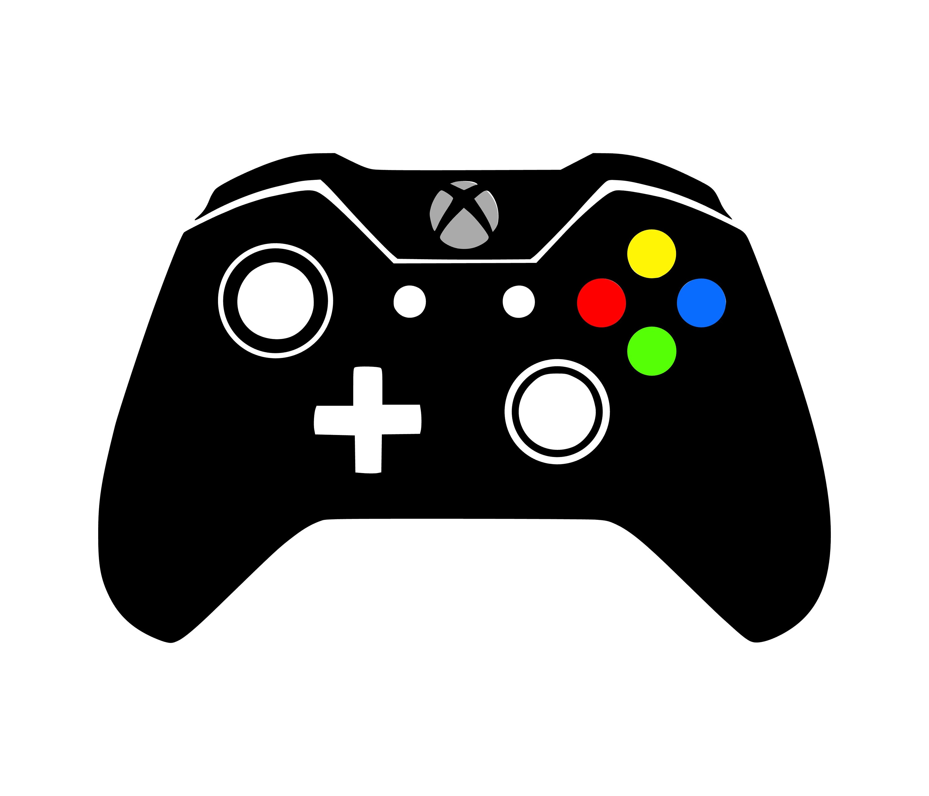 Cartoon Xbox Controller