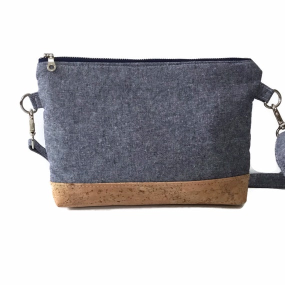 small navy crossbody bag