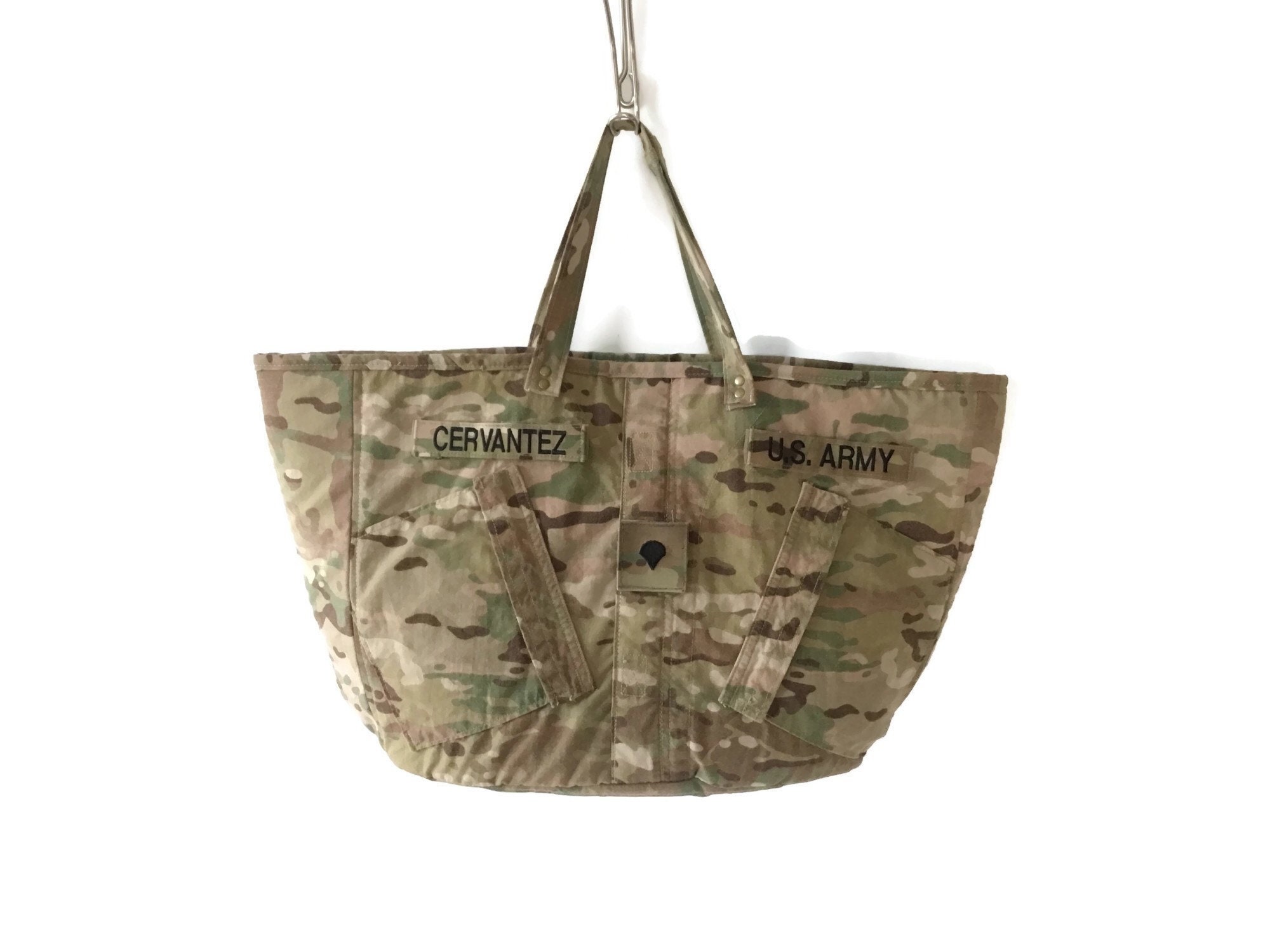 Uniform Bag Large Military Uniform Bag Army Tote Bag Etsy
