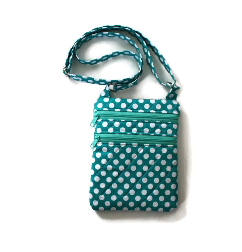 Teal Purse Crossbody Purse Gift for Tween Girls Polka Etsy