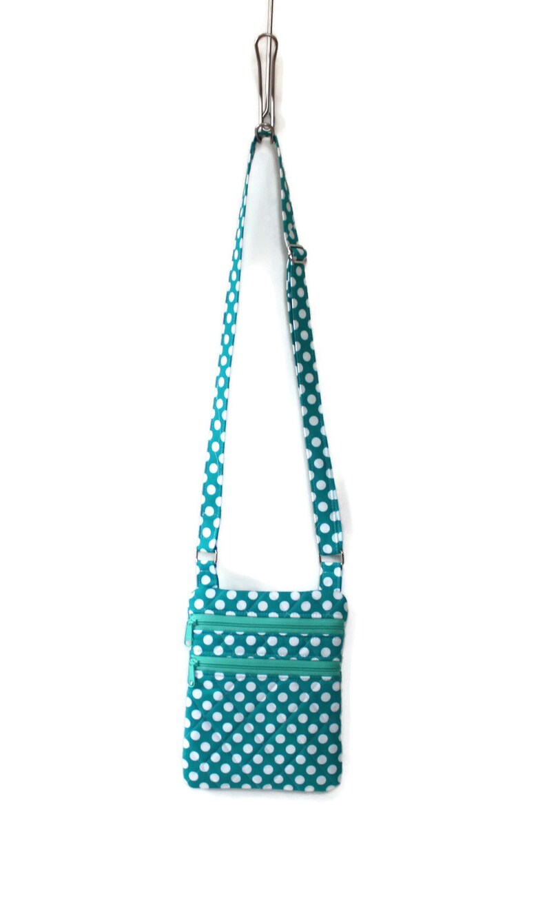 Teal Purse Crossbody Purse Gift for Tween Girls Polka Etsy