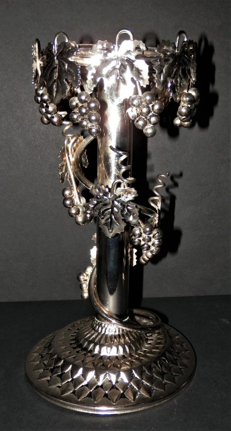 Vintage Silver Plated Candle Holders Etsy