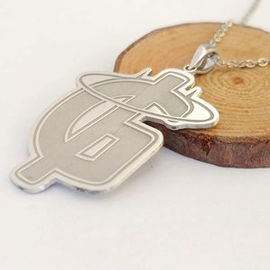 Custom Special Necklace, Company Logo Necklace, Portrait Logo Necklace, Corporate Logo Necklace,Portrait Jewelry, Custom Gift For Coworker