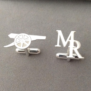 Custom Logo Cufflinks with Initials, Wedding Initial Cufflinks, Corporate Logo Cufflinks, Monogram Cufflinks, Company Logo Cufflinks
