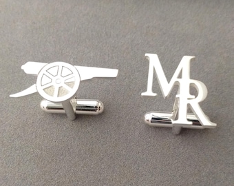 Custom Logo Cufflinks with Initials, Wedding Initial Cufflinks, Corporate Logo Cufflinks, Monogram Cufflinks, Company Logo Cufflinks