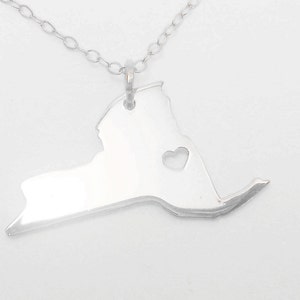 I Love Ny Necklace - Etsy