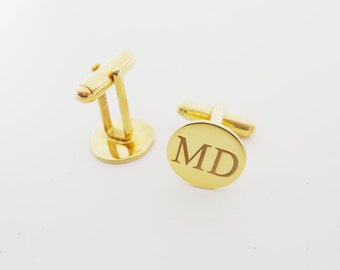 Wedding Cufflinks,Personalized Cufflinks,Monogram Cufflinks Gold,Engraved Cufflinks,Groom Cufflinks,Groomsmen Cufflinks,Groom Cufflinks