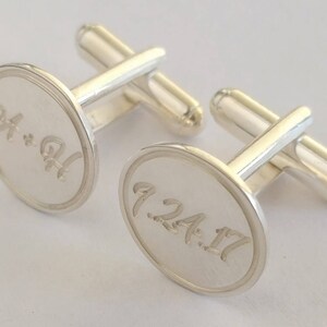 Wedding Cufflinks Groom,Personalized Mens Cuffinks,Custom Groom Cufflinks,Personalized Monogram Cufflinks, Custom Wedding Cufflinks