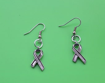AWARENESS RIBBON EARRINGS,awareness,ribbon,Breast Cancer Patient,Breast Cancer Survivor,Fight,127