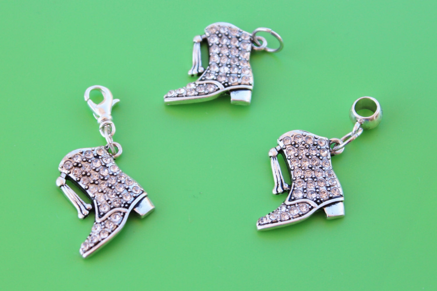 Pandora Boots James Avery Sterling Drill Team Charm Boot Texas