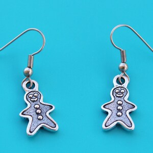 GINGERBREAD MAN EARRINGS,Christmas,gingerbread man,gingerbread house,gingerbread,christmas cookie,1531