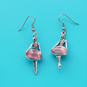 DANCER EARRINGS,dance,dance teacher,dance mom,dancer,ballet,ballerina,ballroom dancer,ballet teacher,1555