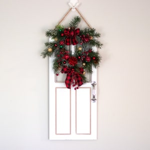 Unieke kerstdeurkrans//kerstdecor
