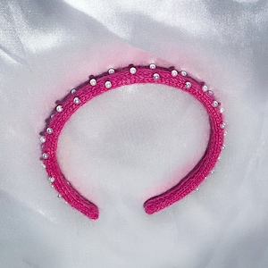 Silk and Mohair knit headband // Gifts for her // Luxury Stocking Stuffers