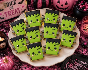 Frankenstein Monster Halloween Cookie Cutter STL *5 Sizes*
