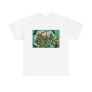 Uniseks zwaar katoenen T-shirt